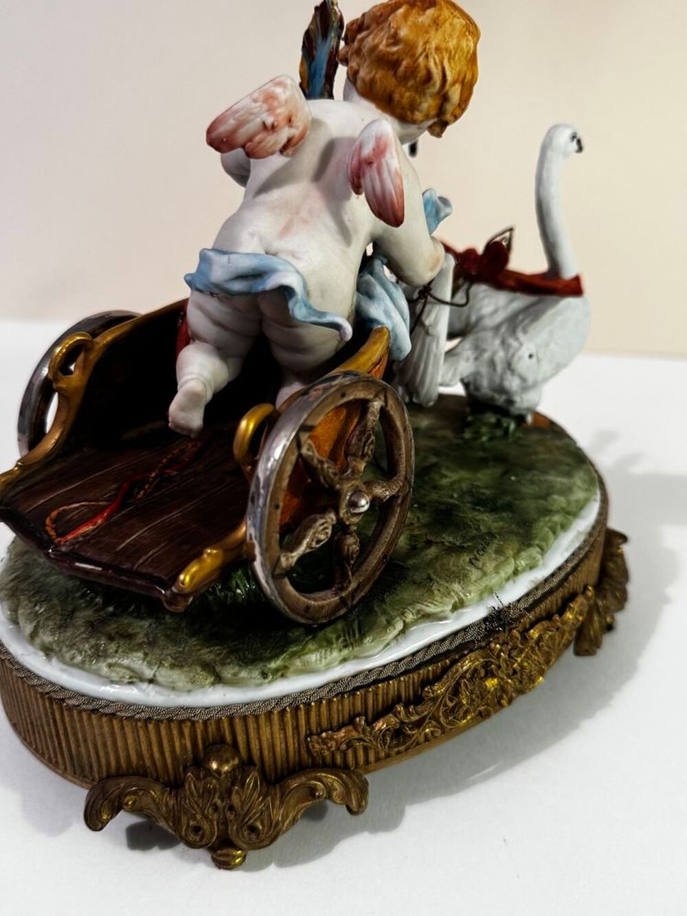 SCULPTURE EN BISCUIT DE LA MANUFACTURE * TICHE * CAPODIMONTE Décoration