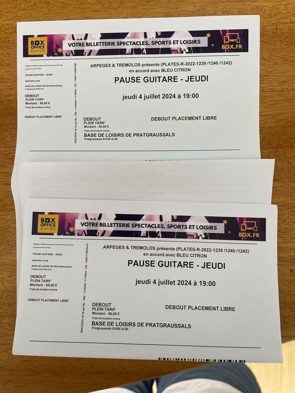 FESTIVAL pause guitare 4juillet Billetterie