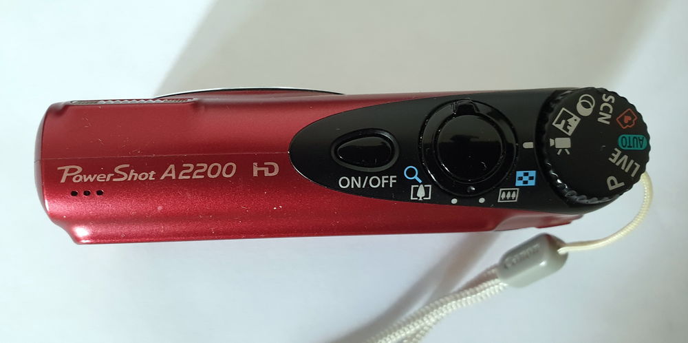 CANON POWERSHOT A2200 COMPACT Photos/Video/TV