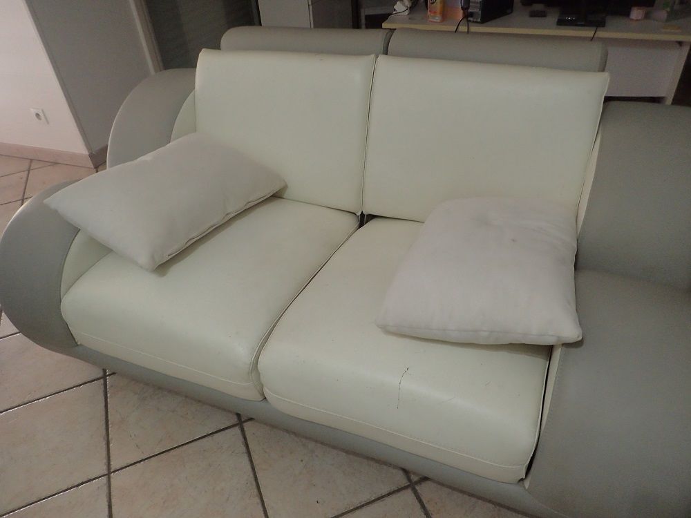 Canape 2 places + fauteuil Meubles