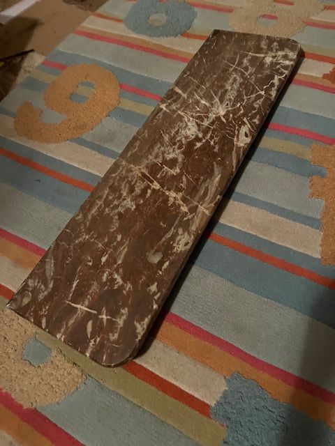 Plaque haute de chemin�e en marbre Vincennes (94)