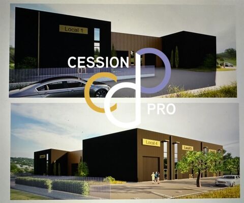 LOCAL NEUF DE 1 100 M2, DIVISIBLE, A LOUER EN BORD DE N7 GRAND AVIGNON NORD 12768 84700 Sorgues