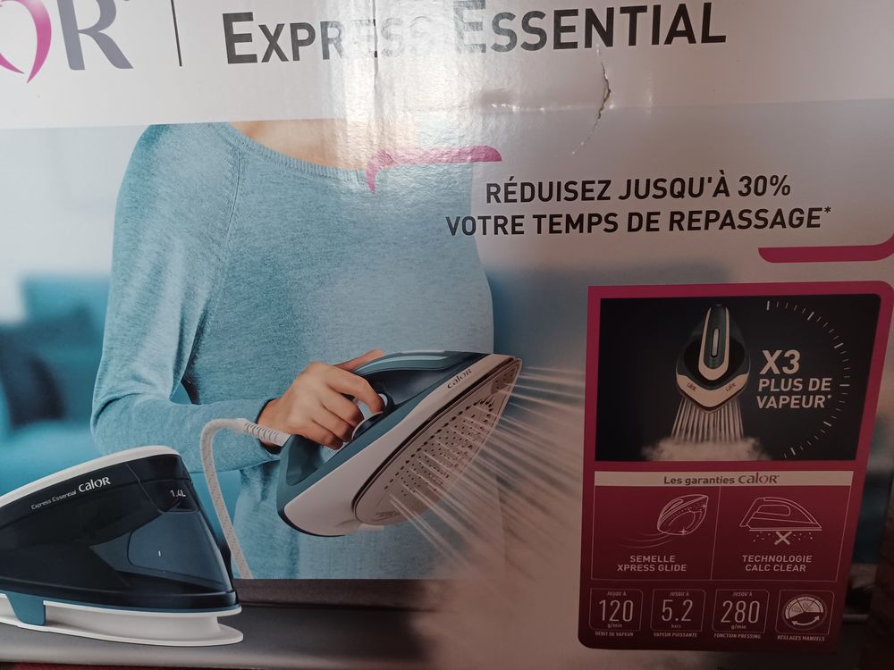 Centrale vapeur calor express essential Electroménager