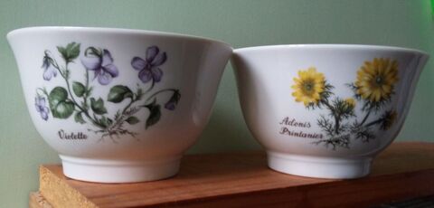 Lots de bols en porcelaine fine pour la marque Mobil 35 Limoges (87)