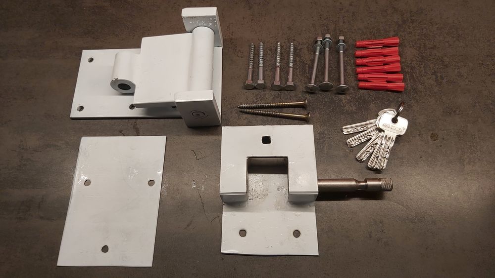 Antivol porte de garage sectionnelle Bricolage