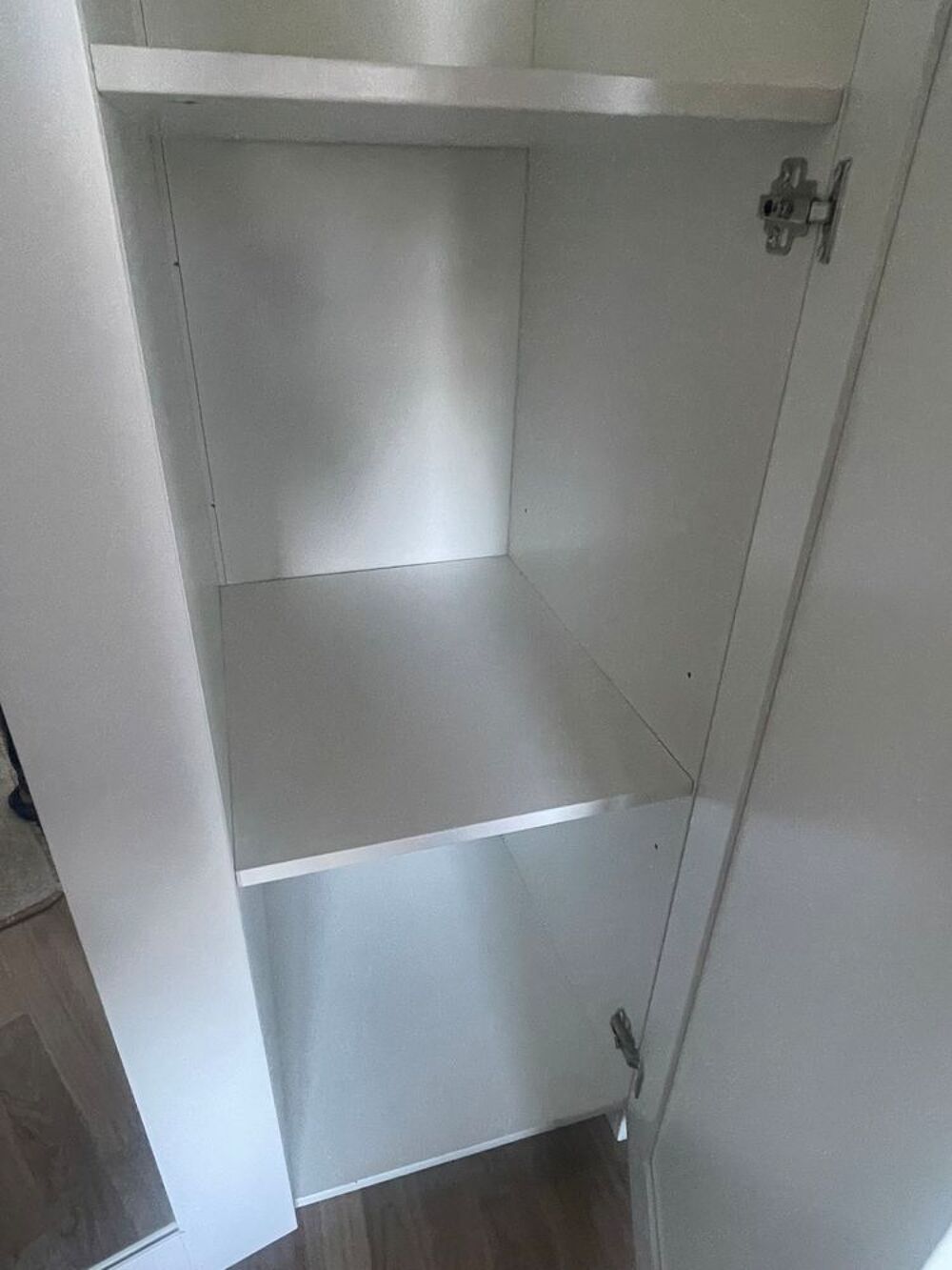 Armoire IKEA BRIMNES 3 portes blanc 117x190 cm ? Tr&eacute;s Bon &eacute;t Meubles
