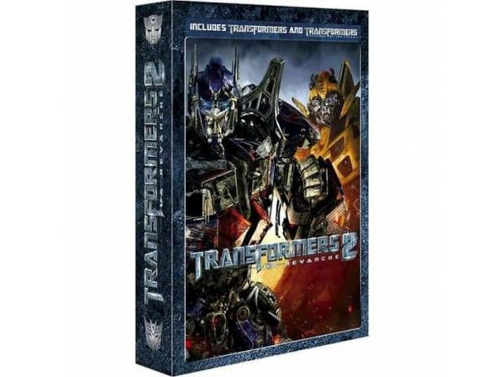 Coffret dvd transformers 1 et 2 neuf sous blister DVD et blu-ray