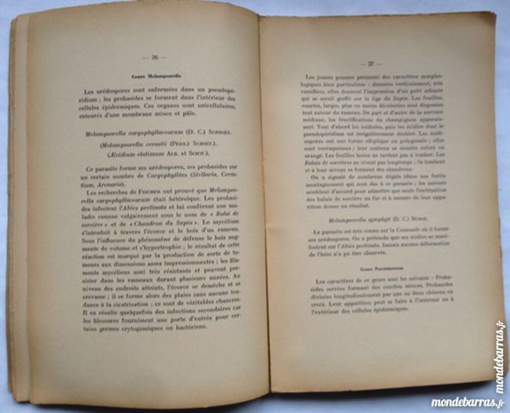 Contribution &agrave; l'&eacute;tude des parasites des conif&egrave;res Livres et BD