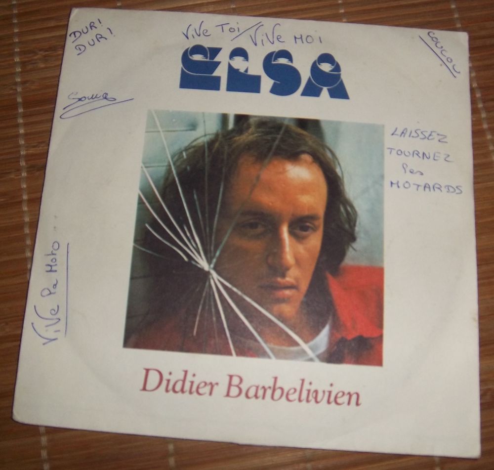 45 tours Didier Barbelivien Elsa Varsovie CD et vinyles
