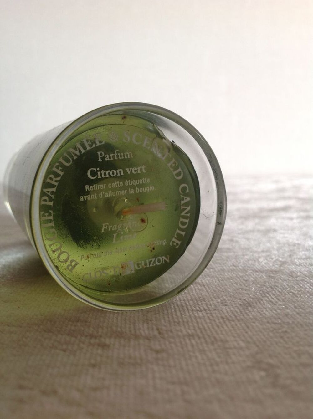 BOUGIE PARFUM CITRON VERT CLOS D'AGUZON Envoi Possible
Décoration
