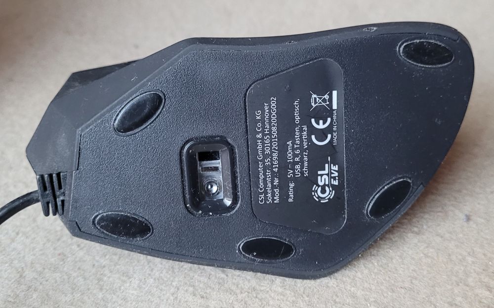 Souris verticale ergonomique USB Matériel informatique
