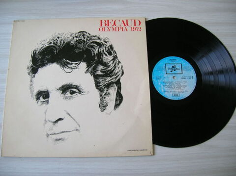 33 Tours GILBERT BECAUD Olympia 1972 21 Nantes (44)