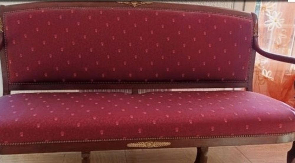 Banquette Empire r&eacute;nov&eacute;e Meubles