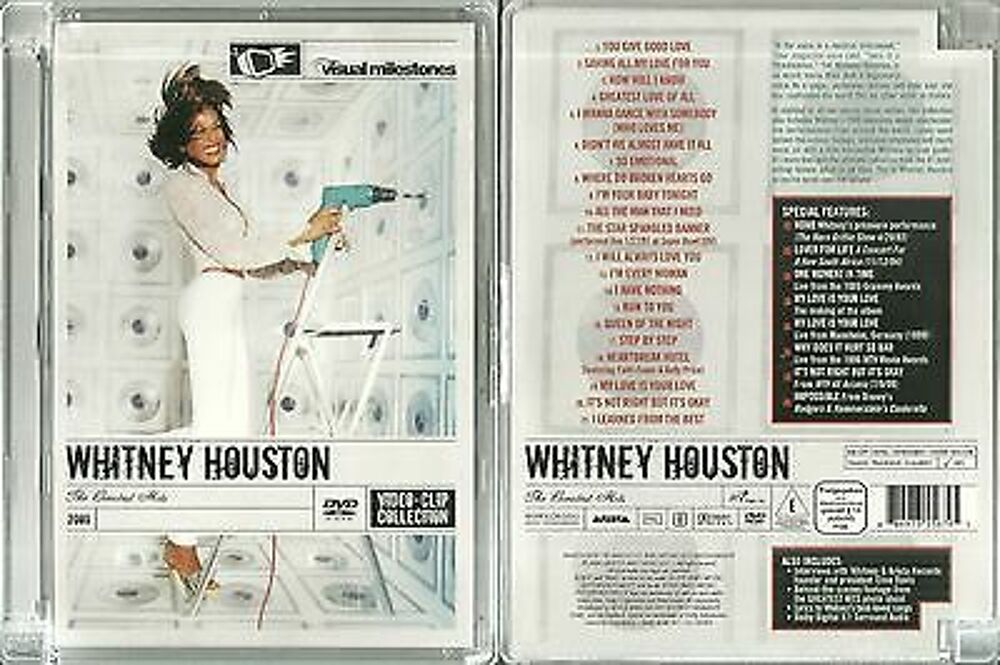 DVD de Whitney Houston : The Greatest Hits DVD et blu-ray