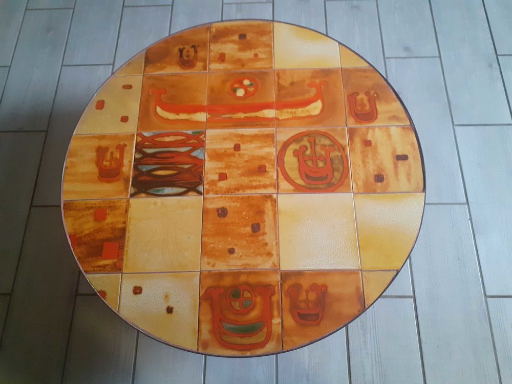 table Vintage c&eacute;ramique Meubles