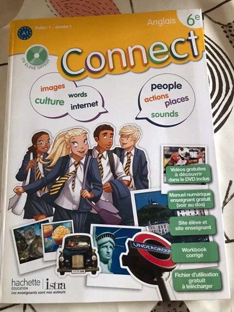 Livre d'Anglais Connect 6ème 11 Strasbourg (67)