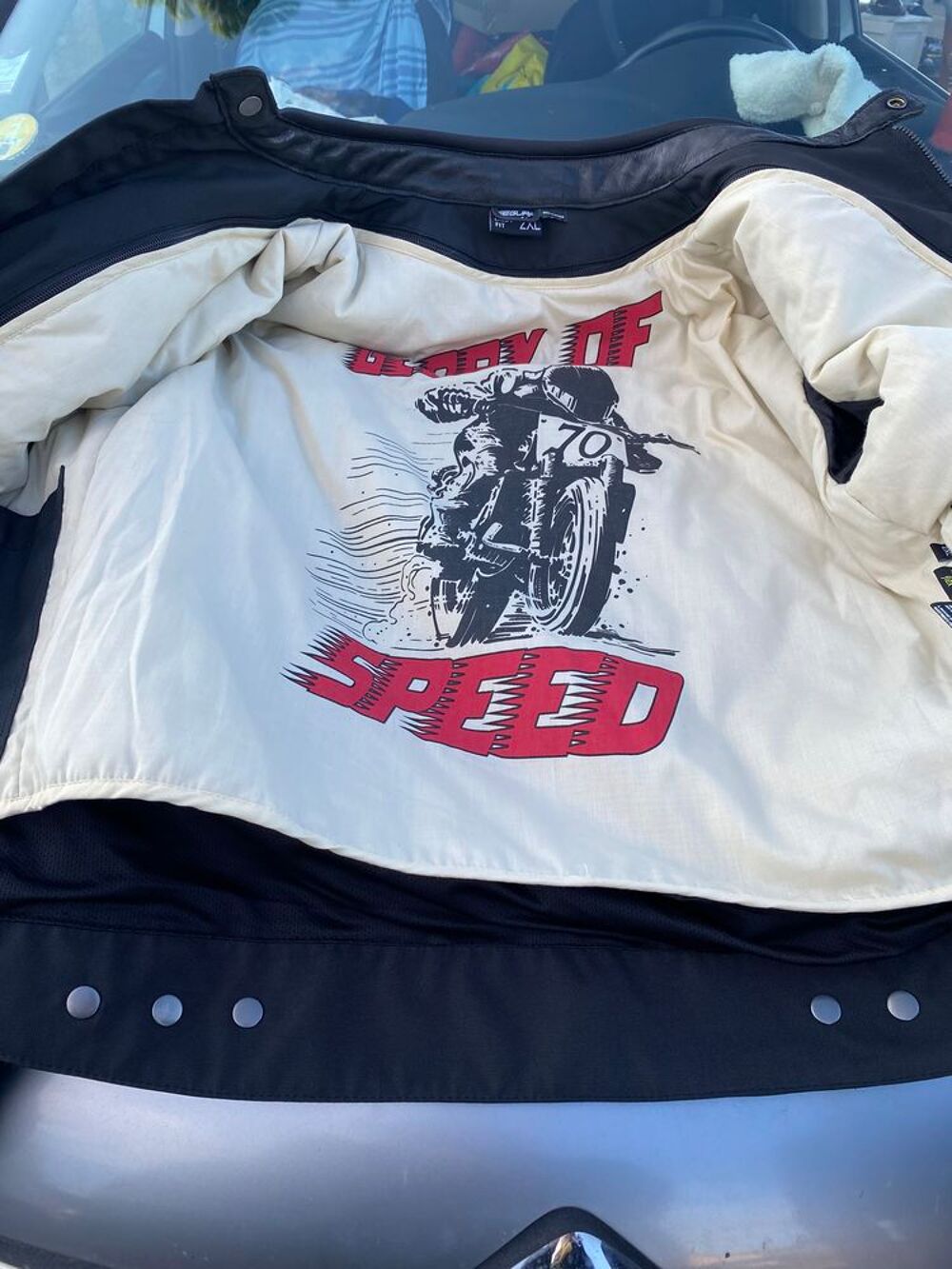 Blouson moto Vêtements