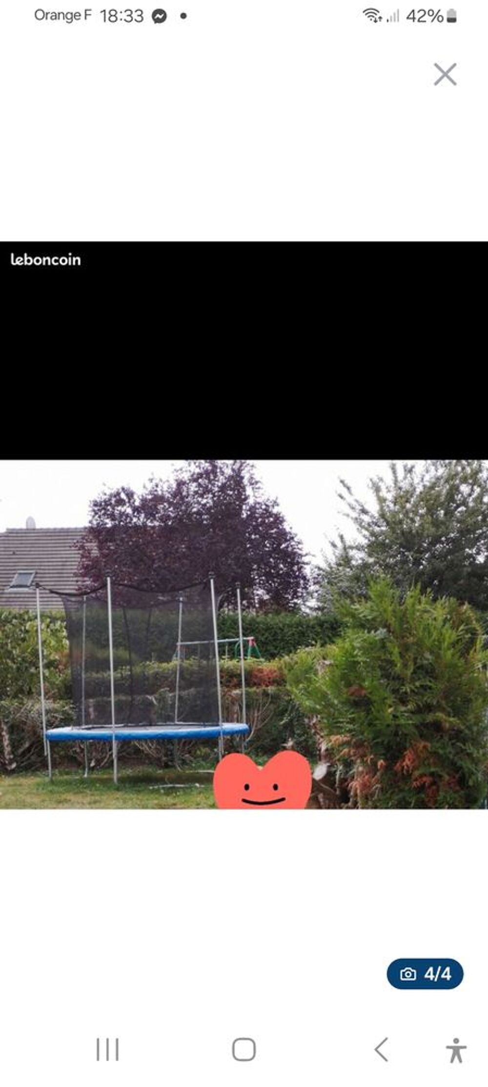 Trampoline 2,44m Jeux / jouets