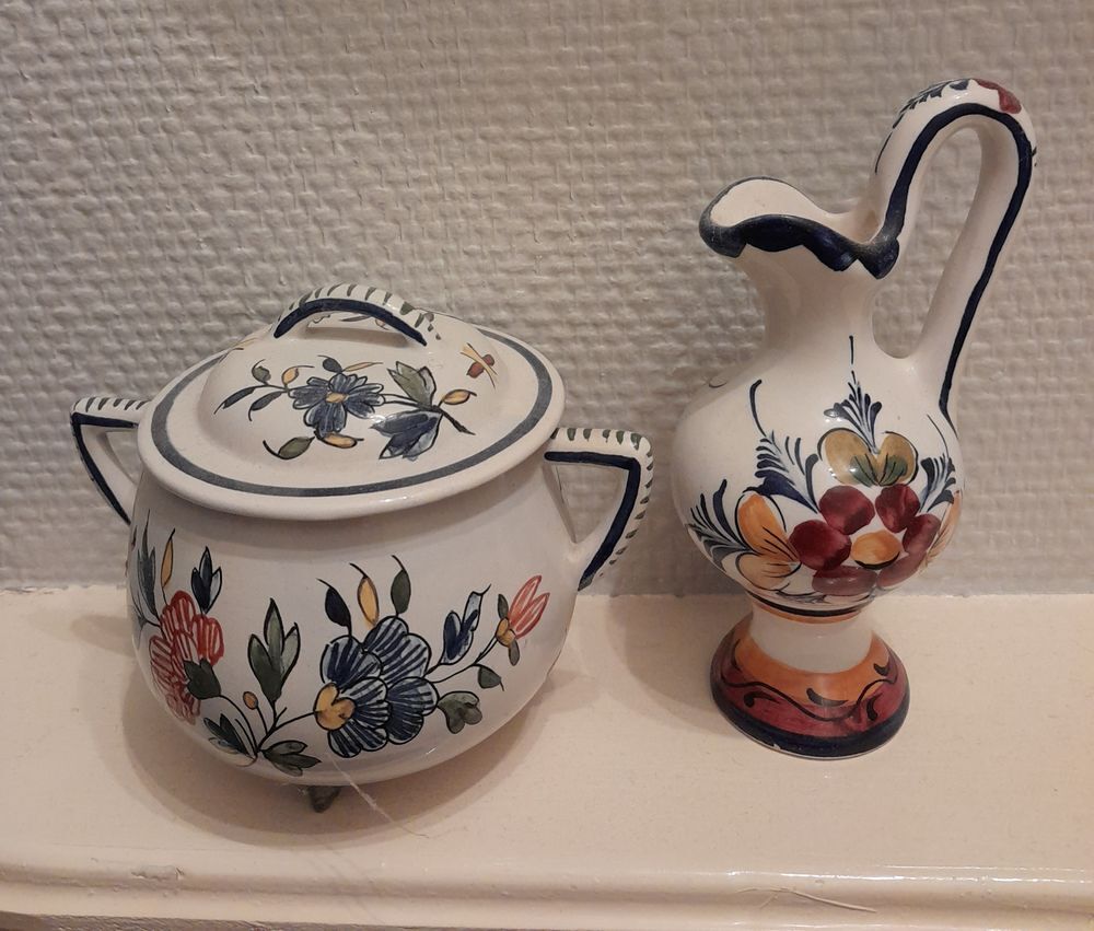 Lot de 2 objets d&eacute;coratifs Décoration