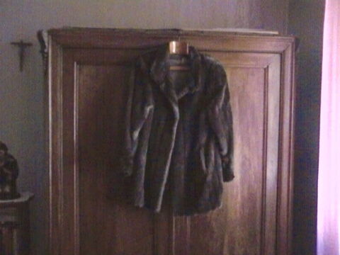 Manteau Femme Synthtique Marron T 42 40 Vedne (84)