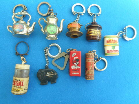 9 porte-cl�s th�me caf� 15 Nieuil-l'Espoir (86)