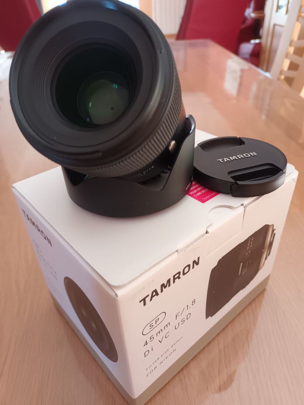 Objectif Tamron 45 F/1.8 Monture Nikon Photos/Video/TV