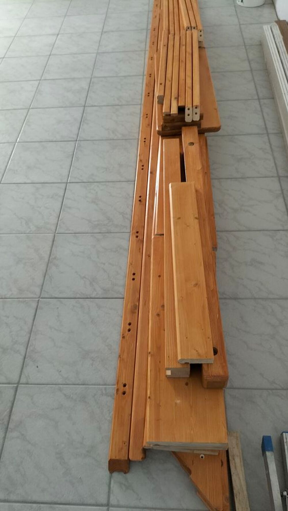 Escalier bois plus garde corps Bricolage
