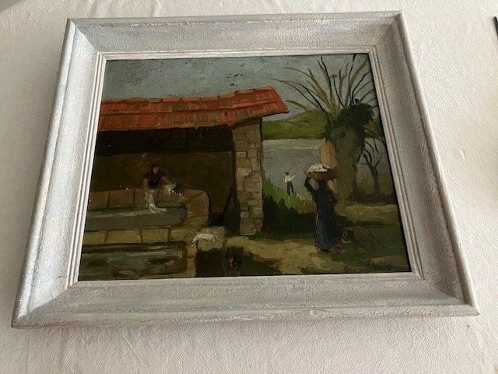 Tableaux de peinture encadr&eacute;s ? dont 2 sign&eacute;s Jacques SIBADE Décoration