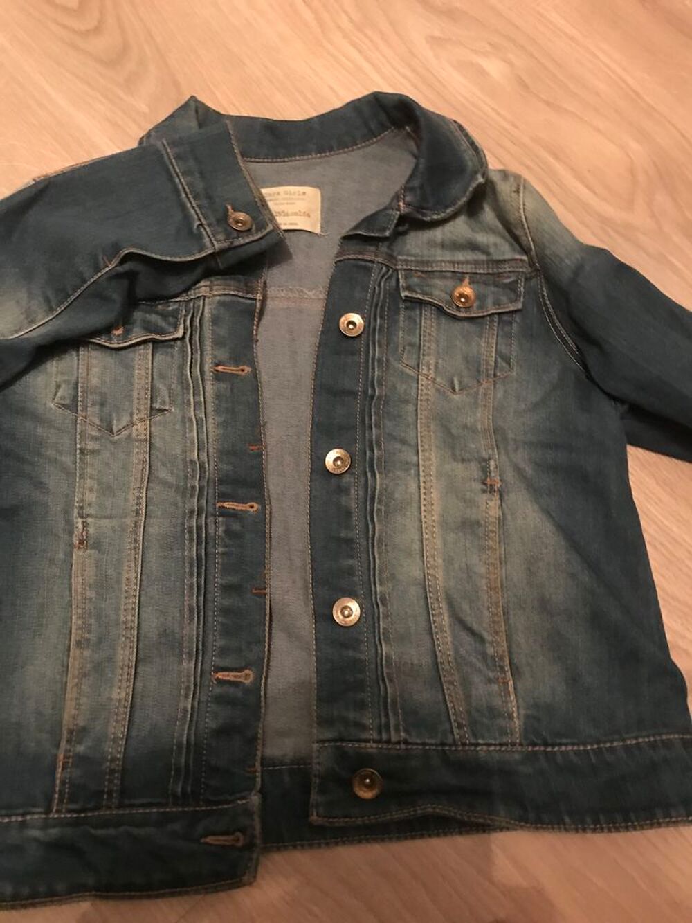 Blouson JEAN'S ZARA GIRL Taille 164 cm Vêtements enfants