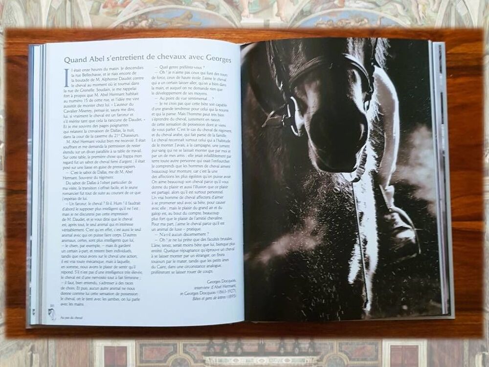 Au pas du cheval - Le cheval &agrave; travers les textes d'auteurs Livres et BD