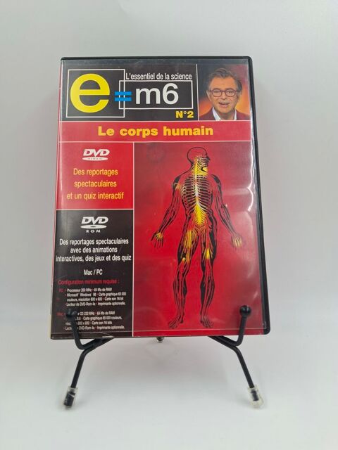 DVD E = M6 N°2 ? Le Corps Humain avec boite 3 Vulbens (74)