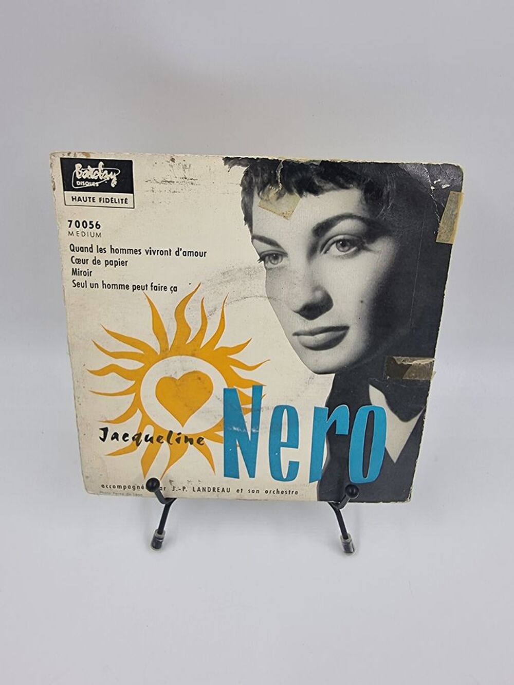 Vinyle 45 tours Jacqueline Nero : Quand les Hommes Vivront.. CD et vinyles