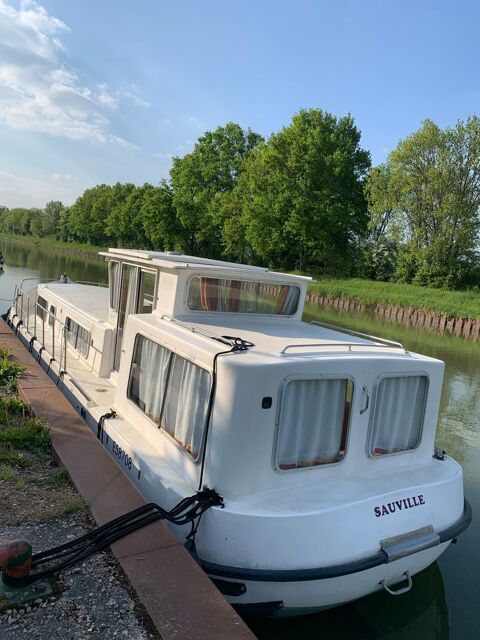 Bateaux &agrave; moteur Bateau fluvial 1991 occasion Cuffy 18150