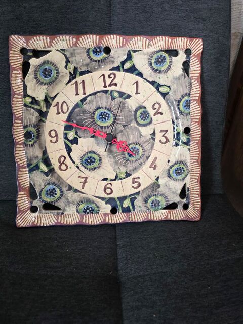 Horloge murale Faence Moustiers  25 Euville (55)