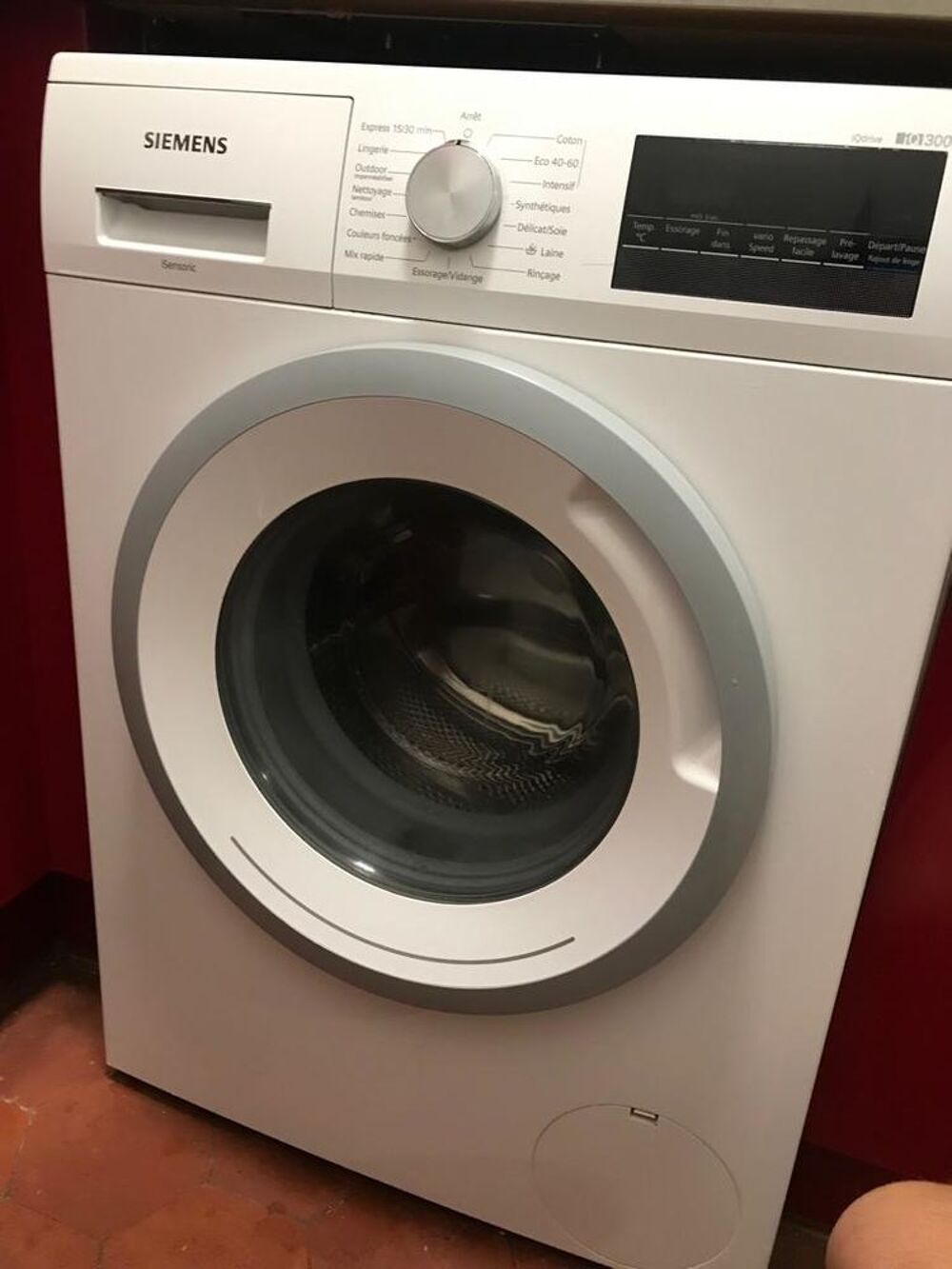 Lave-linge Siemens WM14N207FF
Electroménager