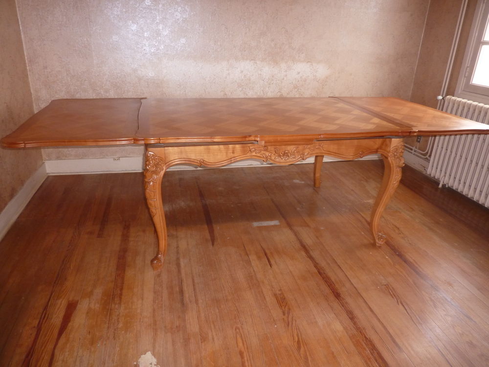 Table Merisier S &agrave; M Meubles