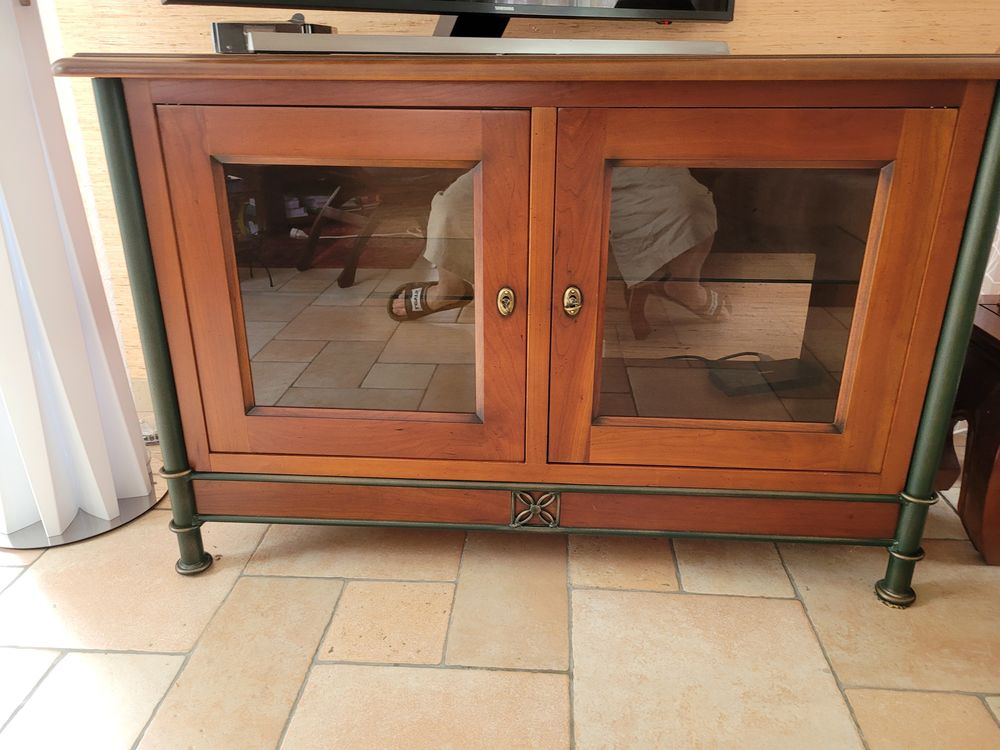 Meuble TV en merisier massif Meubles