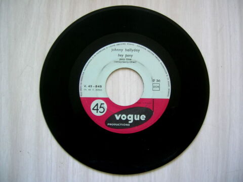 45 Tours JOHNNY HALLYDAY Hey pony - JUKEBOX 75 Nantes (44)