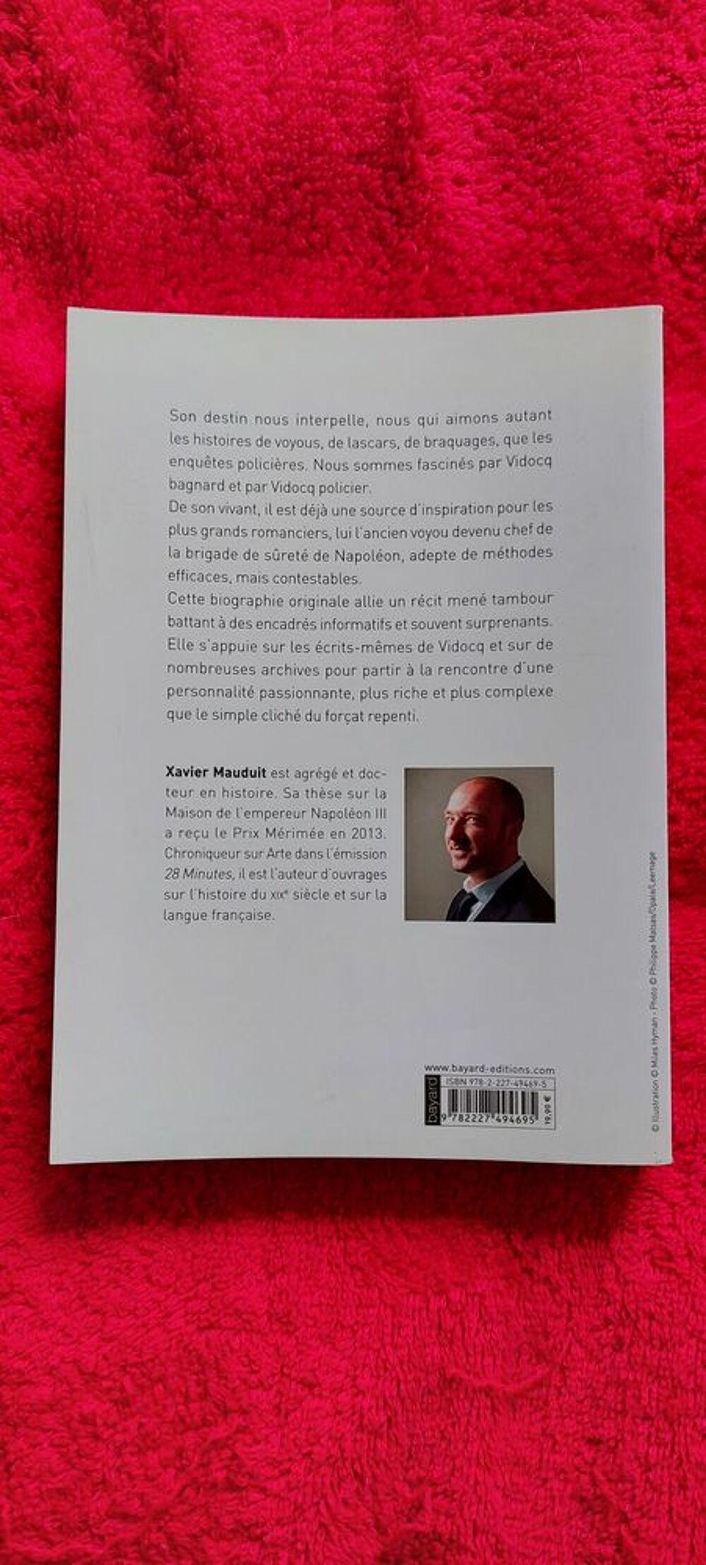 Biographie Vidocq de Xavier Mauduit
Livres et BD