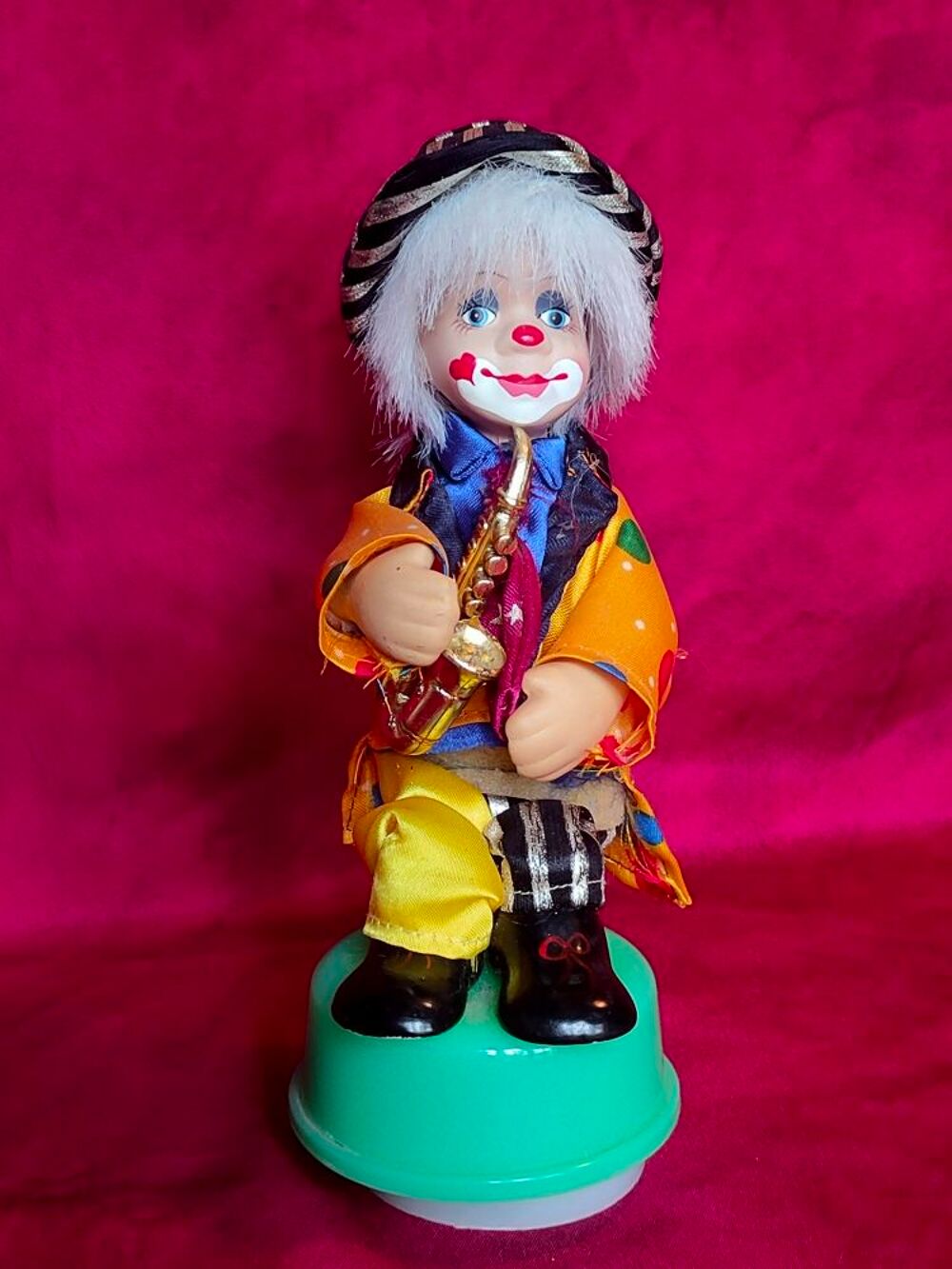 Clown musical''joueur de saxophone'' Jeux / jouets