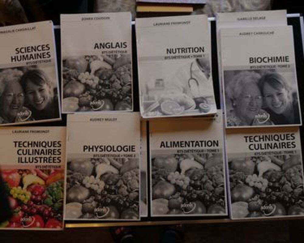 Livres BTS di&eacute;t&eacute;tique Livres et BD