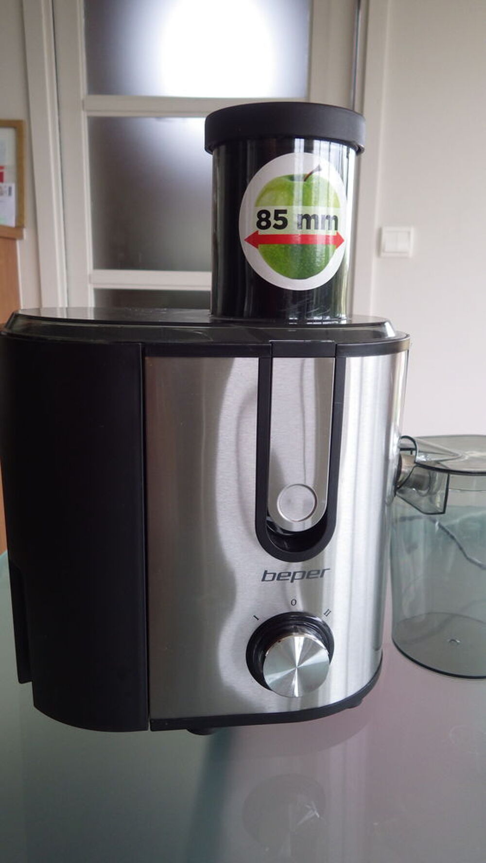 Extracteur de jus centrifugeuse XXL Beper Electroménager