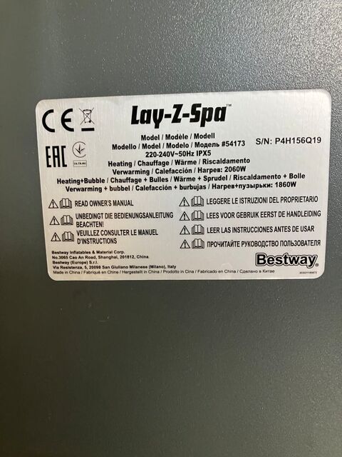 pompe  chaleur spa lay z spa 0 Illzach (68)