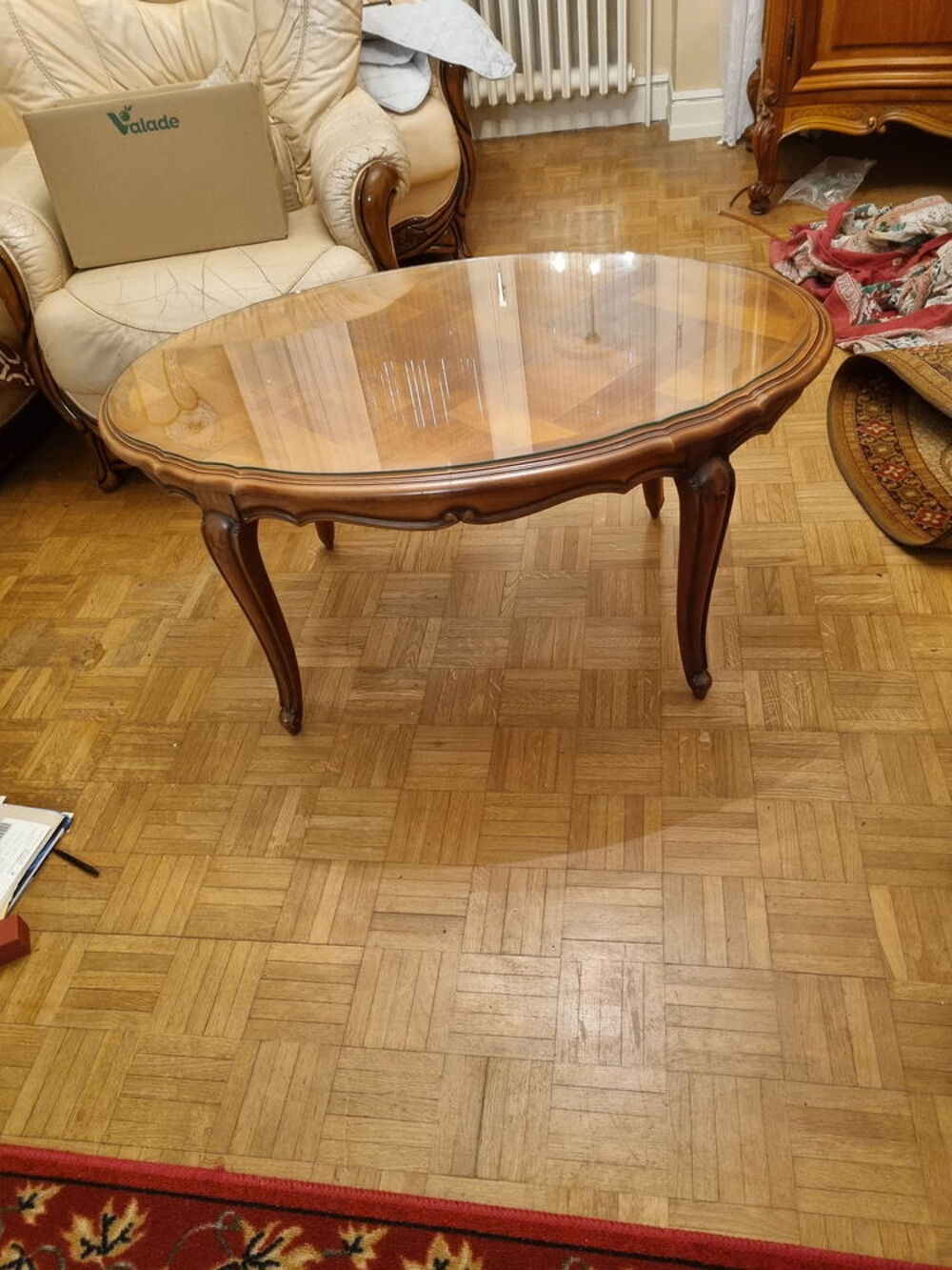 Table basse merisier Meubles