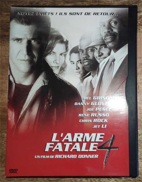 Boitier DVD vide l'arme fatale 4 0 Ittenheim (67)