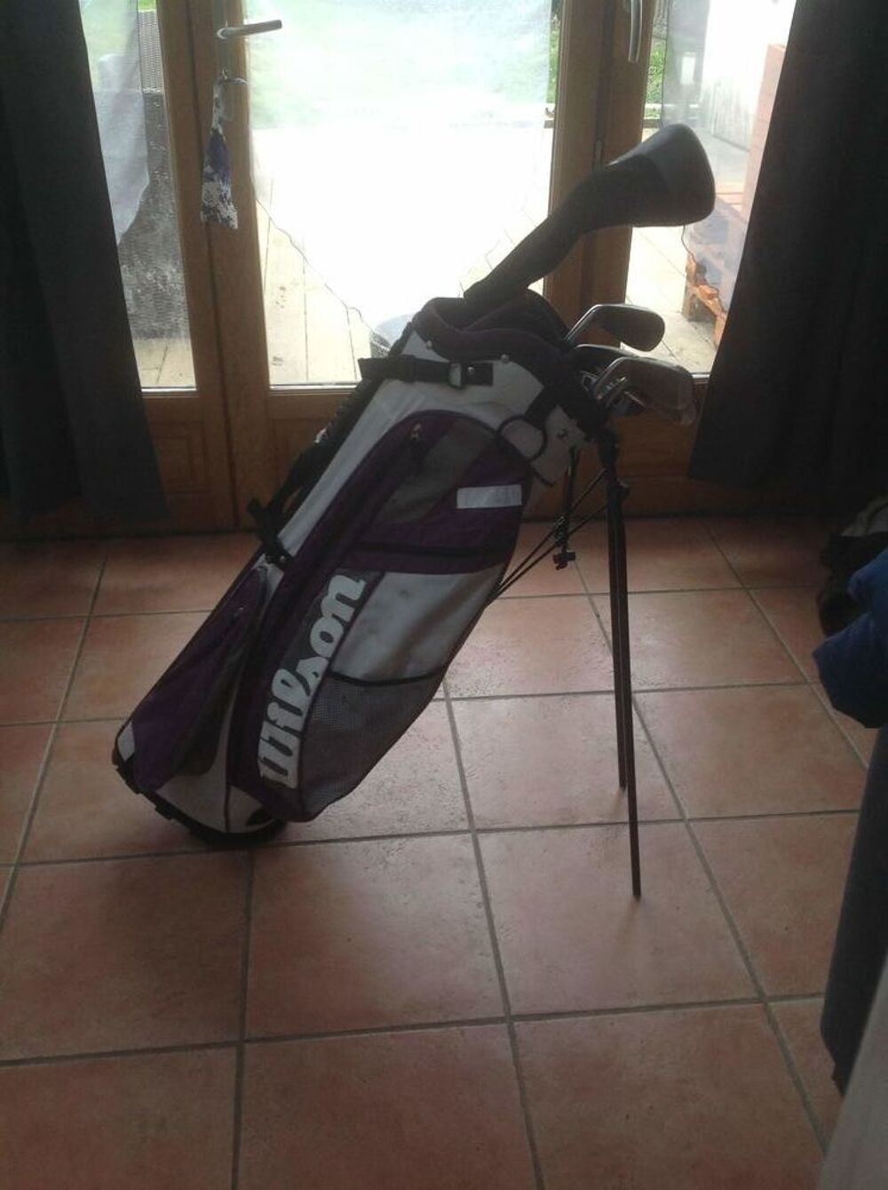 sac de golf + clubs Sports