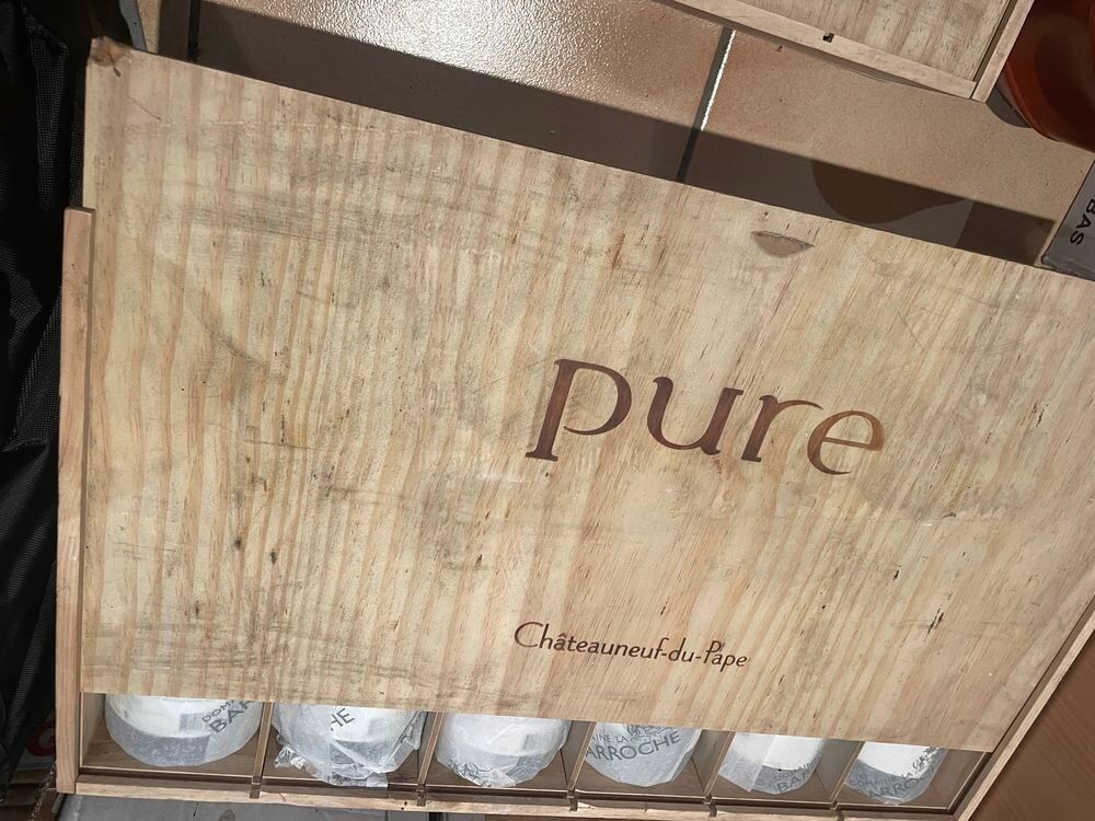 1 Bt CH&Acirc;TEAUNEUF-DU-PAPE, Pure 1016 99pk Dom la Barroche Cuisine