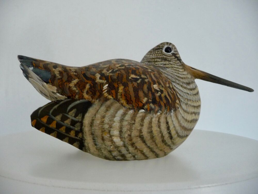 sculpture animali&egrave;re de b&eacute;casse de Christian Belmas 