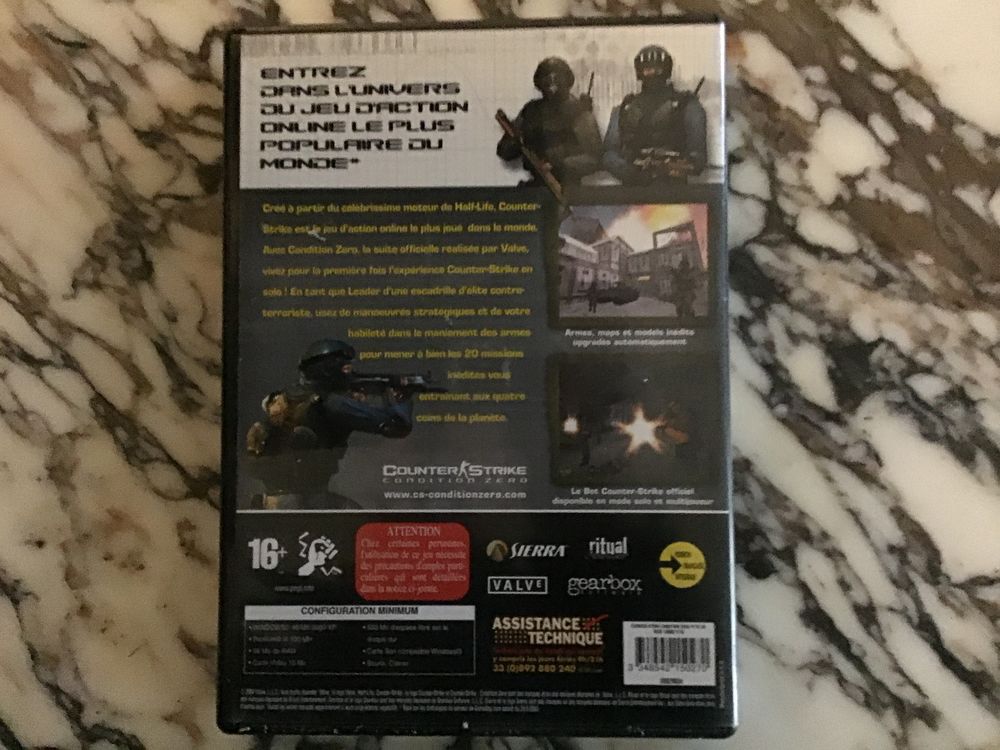 Jeu ?Counter strike - condition zero? Consoles et jeux vidos