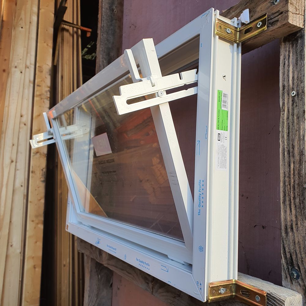 CHASSIS avec vitre BASCULANTE - FENETRE Bricolage